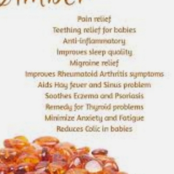 10mm handmade Amber stretch bracelet. Unisex - Picture 4 of 4